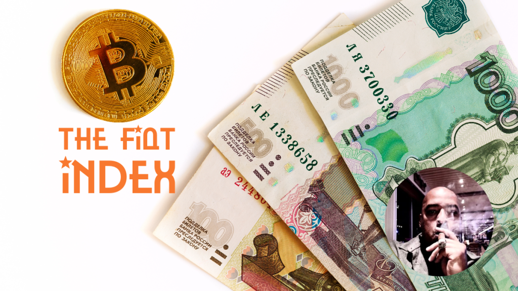 Bitcoin is the New Index of Fiat Turbulence Bitcoin Fiat Index