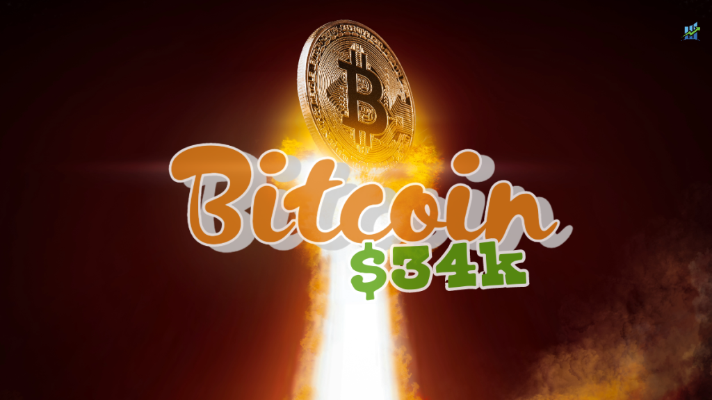 BTC Shocking 7-Day Surge Past $34k: Here’s What You Missed Bitcoin recent price rises