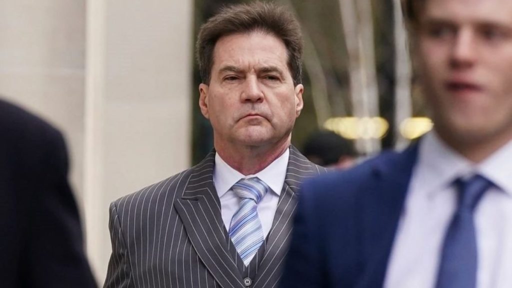 Craig Wright in London during COPA trial