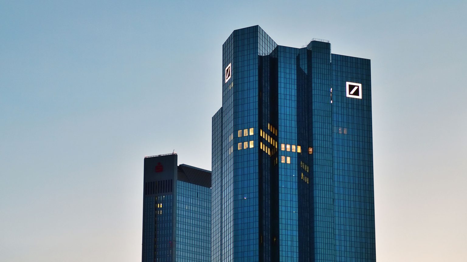 Deutsche Bank Hauptsitz in Frankfurt am Main.